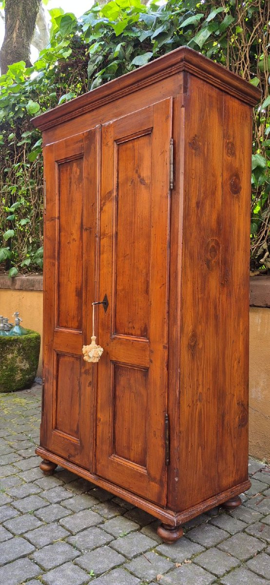 Antique 19th-century Sideboard And Pantry Cabinet-photo-5