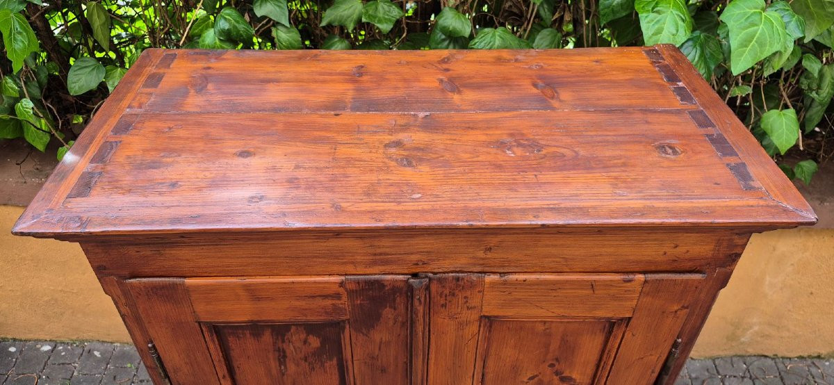Antique 19th-century Sideboard And Pantry Cabinet-photo-6