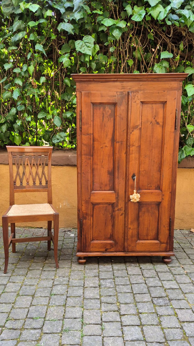 Antique 19th-century Sideboard And Pantry Cabinet