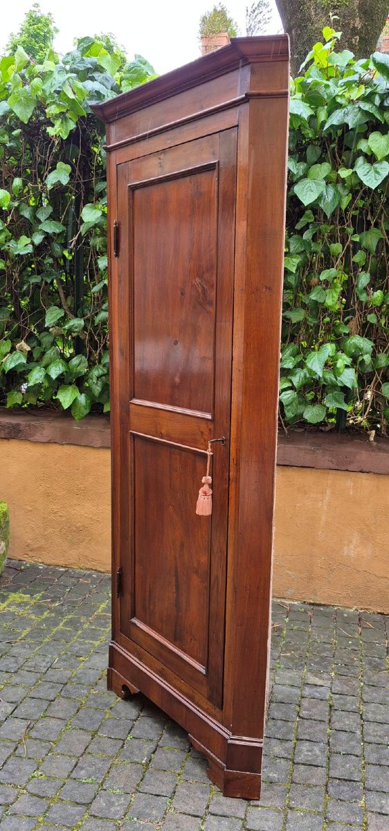 Armoire d'angle émilanaise ancienne-photo-3