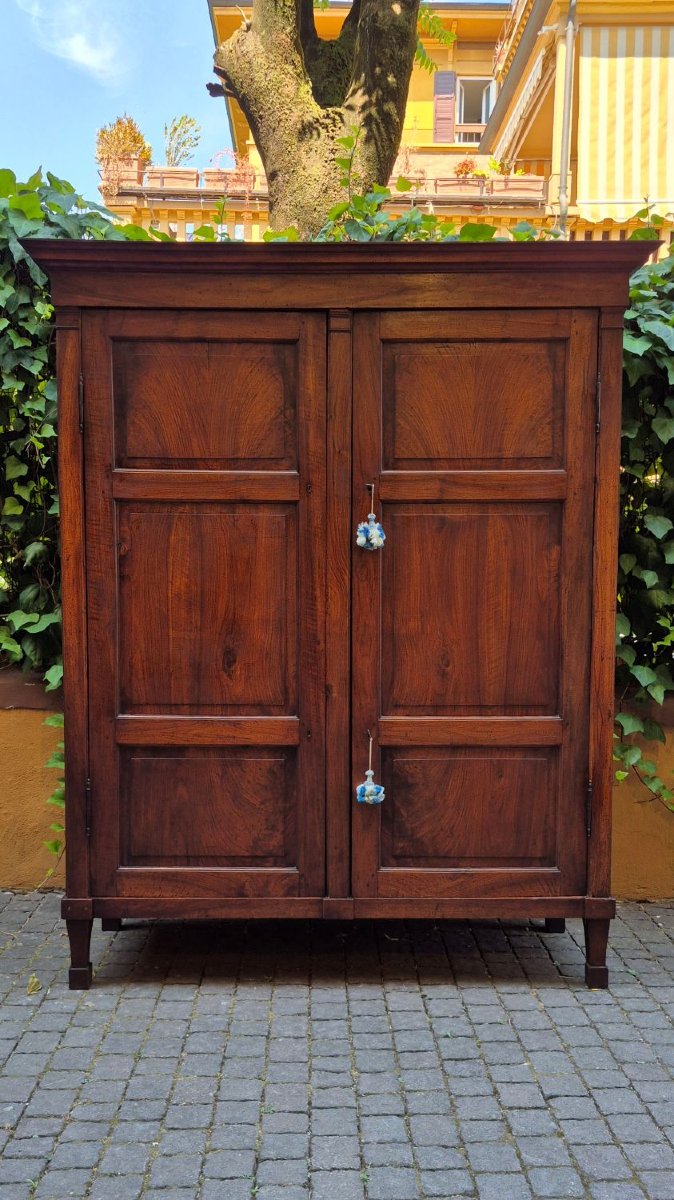 Antique 18th-century Paneled Luigi XVI-style Sideboard From Emilia-photo-3