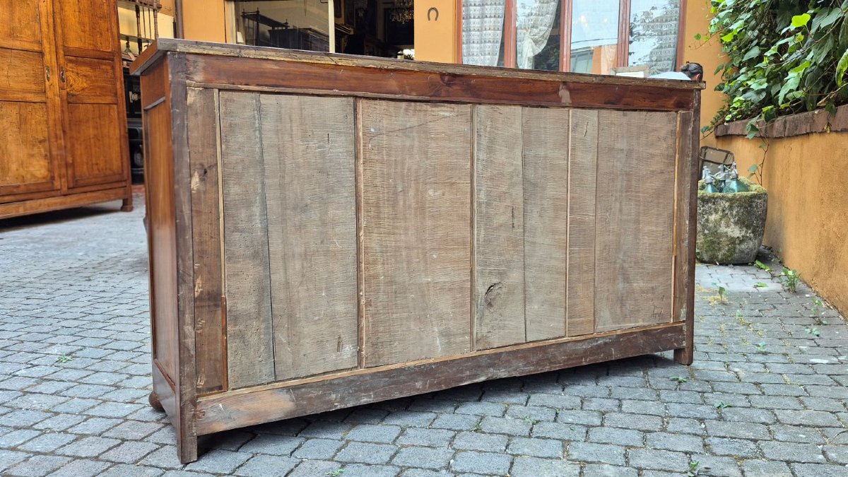Antique Walnut Pasta Chest Of Drawers-photo-5