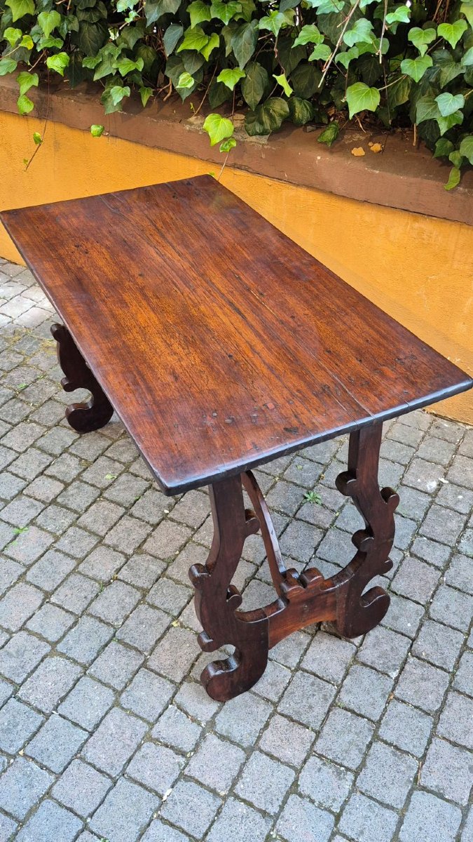 Antique Lombard "fratino" Table From The 18th Century-photo-3