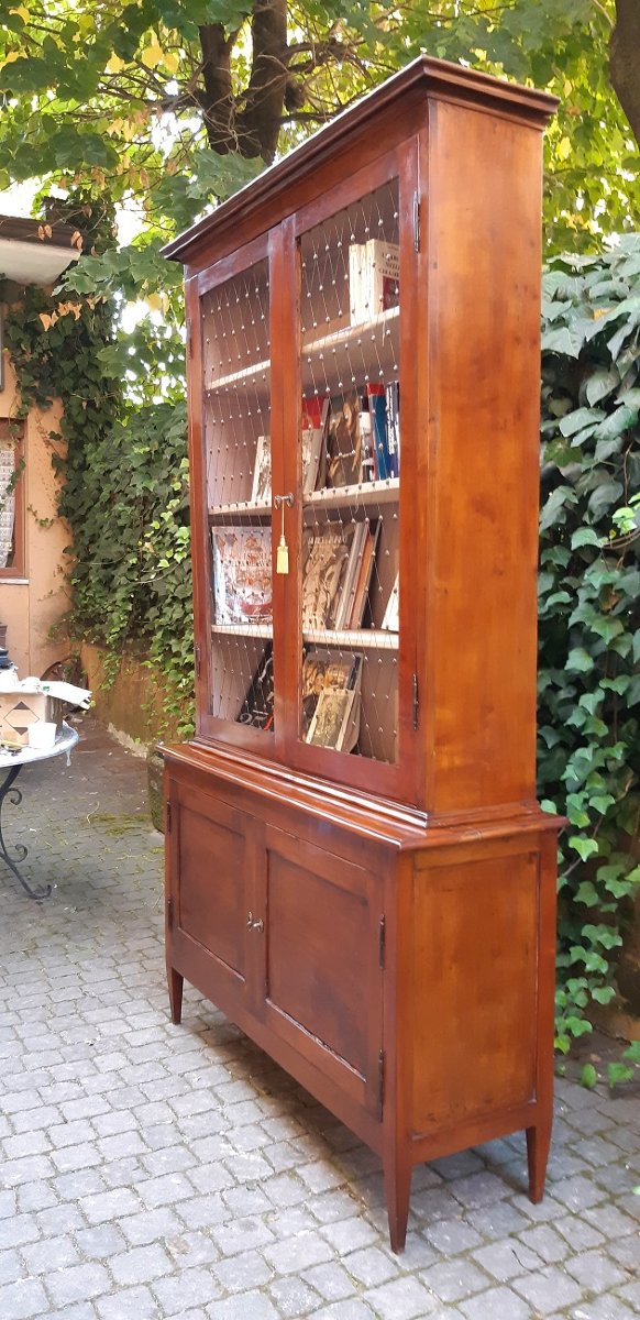 Antique Louis XVI-style Display Bookcase From Emilia, 18th Century-photo-3