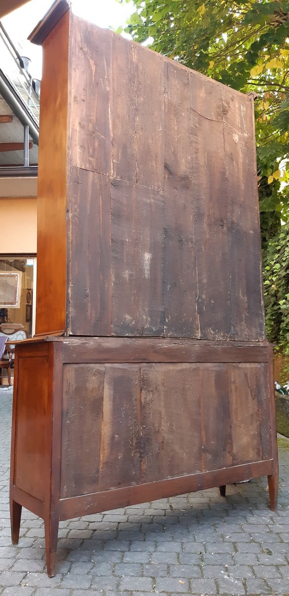 Antique Louis XVI-style Display Bookcase From Emilia, 18th Century-photo-5