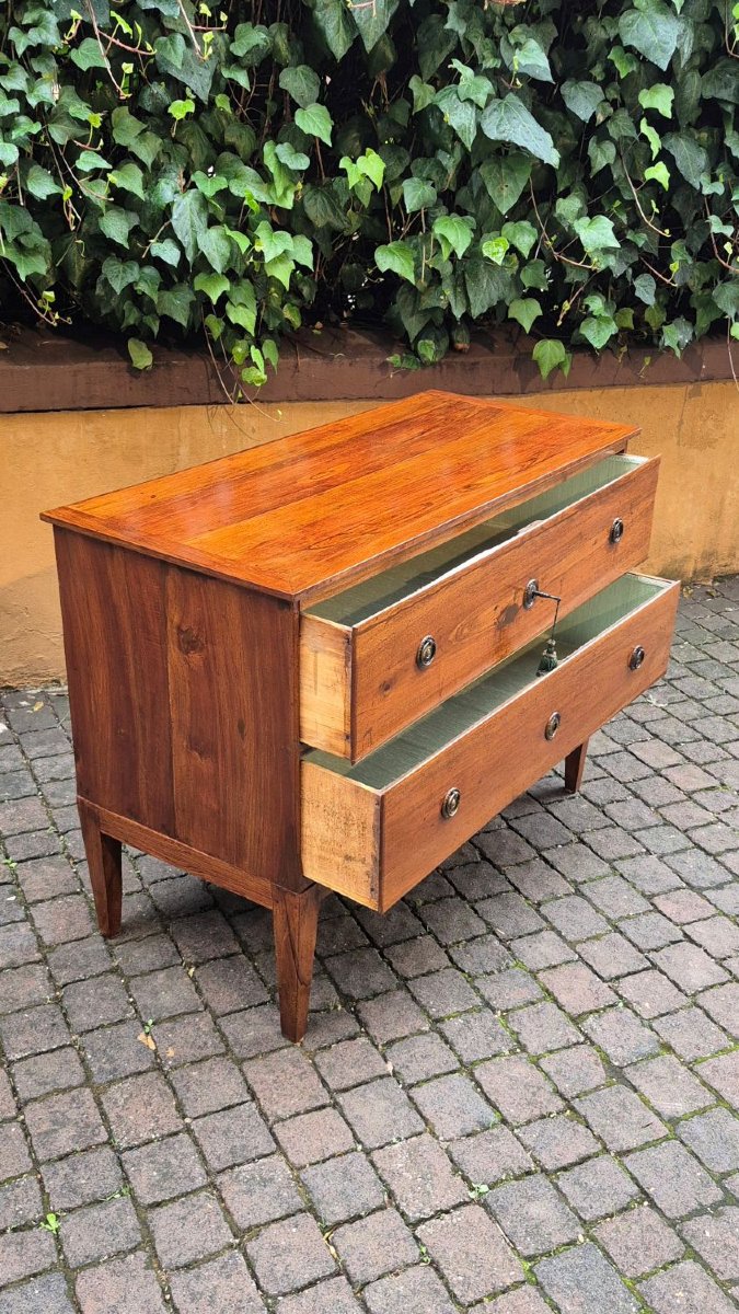 Small Antique Louis XVI-style Chest Of Drawers From Emilia-photo-4