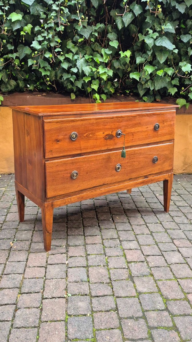 Small Antique Louis XVI-style Chest Of Drawers From Emilia-photo-1