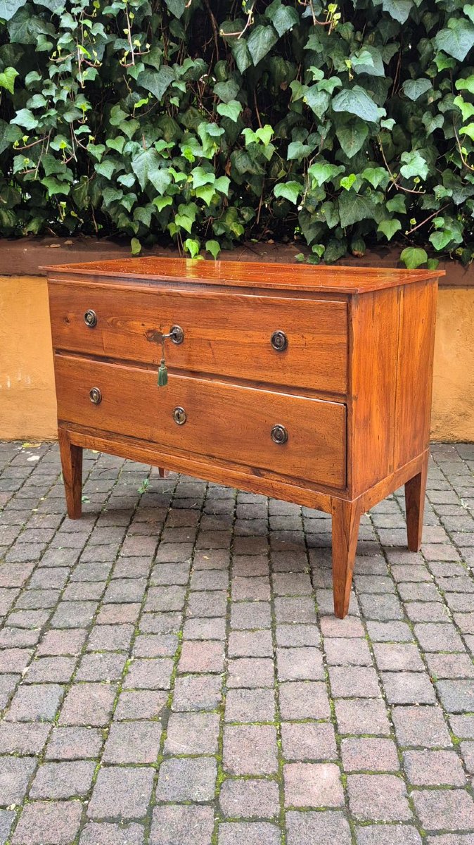 Small Antique Louis XVI-style Chest Of Drawers From Emilia-photo-3