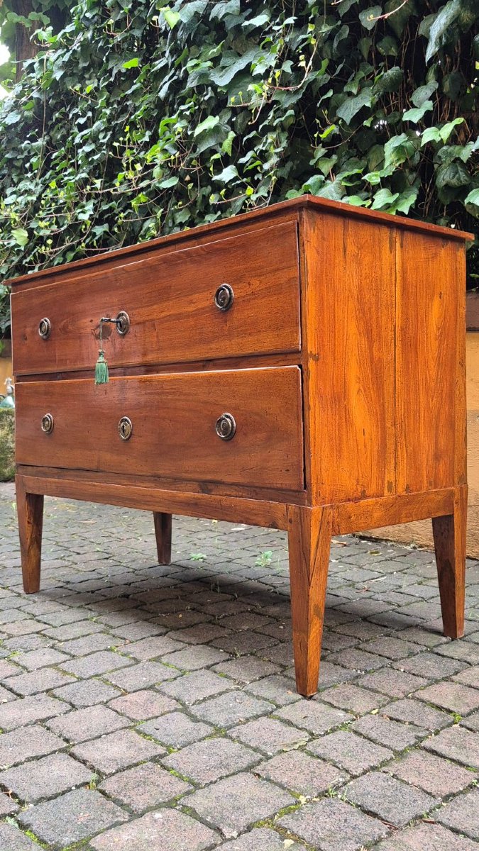 Small Antique Louis XVI-style Chest Of Drawers From Emilia-photo-5