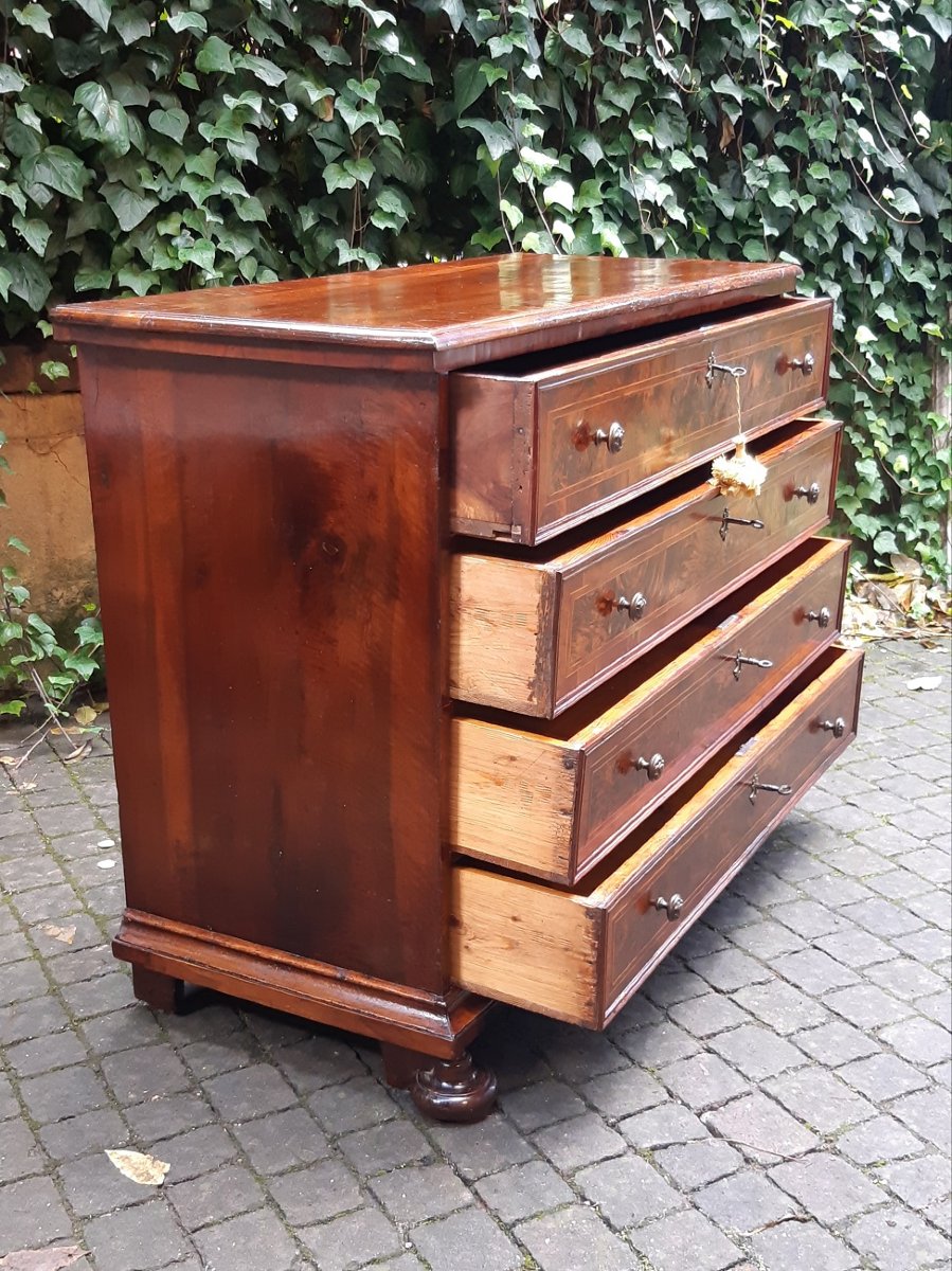 Commode ancienne de type « canterano », originaire de la région de Feltre (Vénétie), fin du XVI-photo-4
