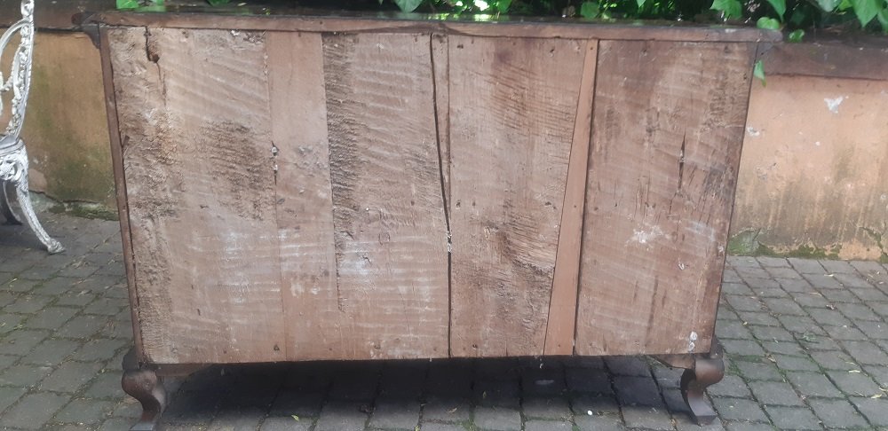Pair Of Antique, Slightly Worn Louis XV-style Dressers-photo-6