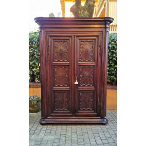 Buffet piémontais ancien de style Louis XVI, datant du XVIIIe siècle