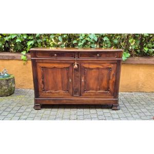 Buffet ancien français en noyer du XIXe siècle