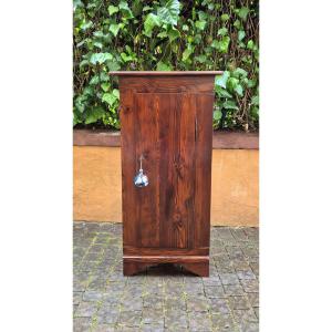 Small Antique Pine Corner Cabinet