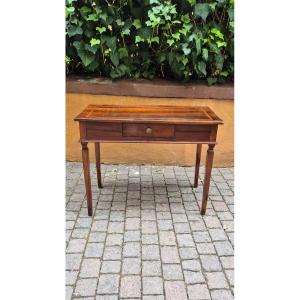 Antique Modena-style Louis XVI Writing Desk With Inlaid Trim
