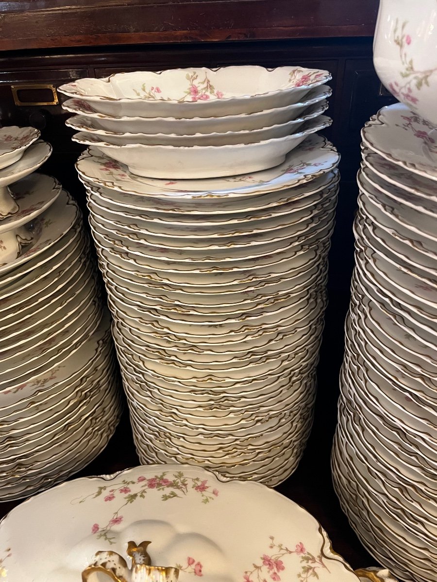 Limoges Franck Haviland Napoleon III Porcelain Service-photo-2