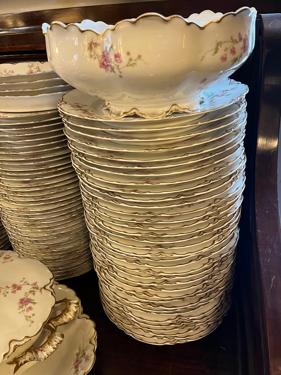 Limoges Franck Haviland Napoleon III Porcelain Service-photo-6