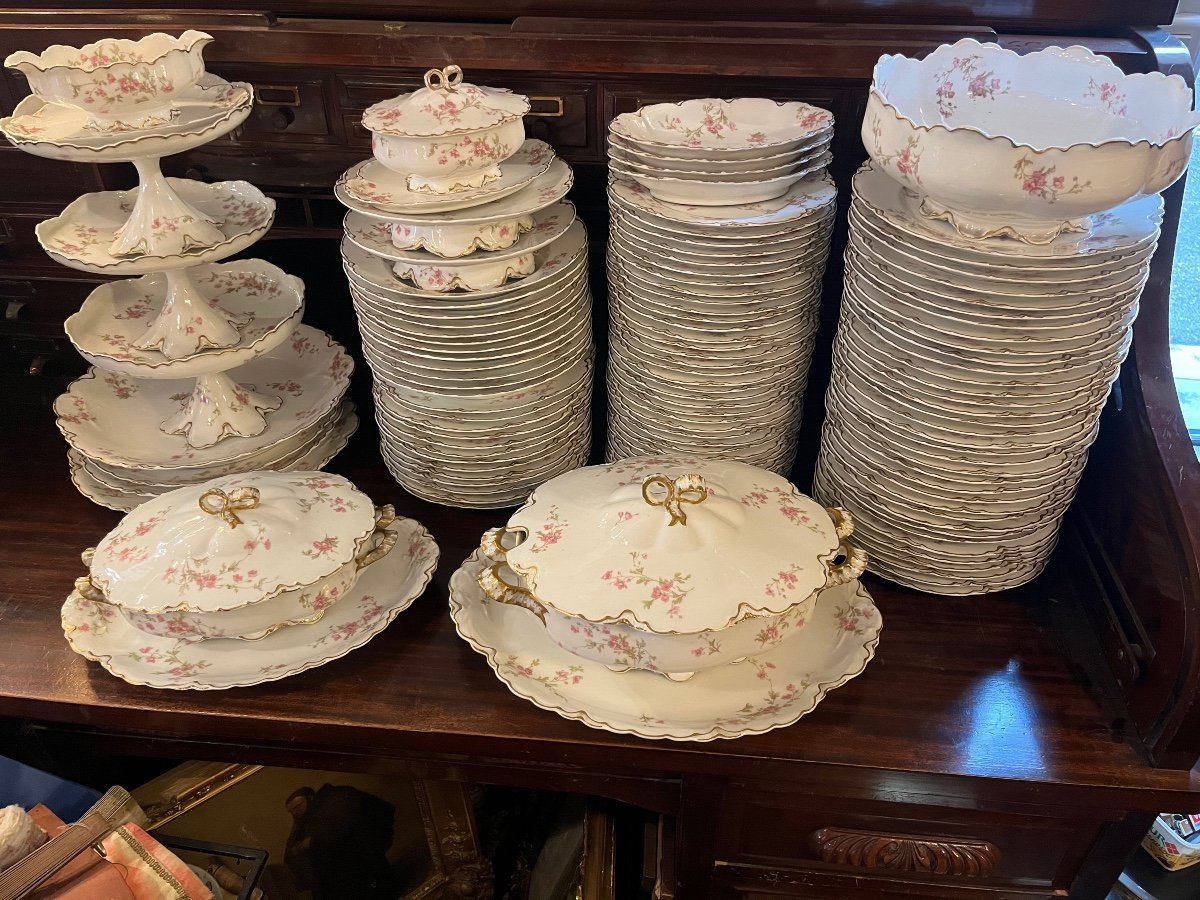 Limoges Franck Haviland Napoleon III Porcelain Service