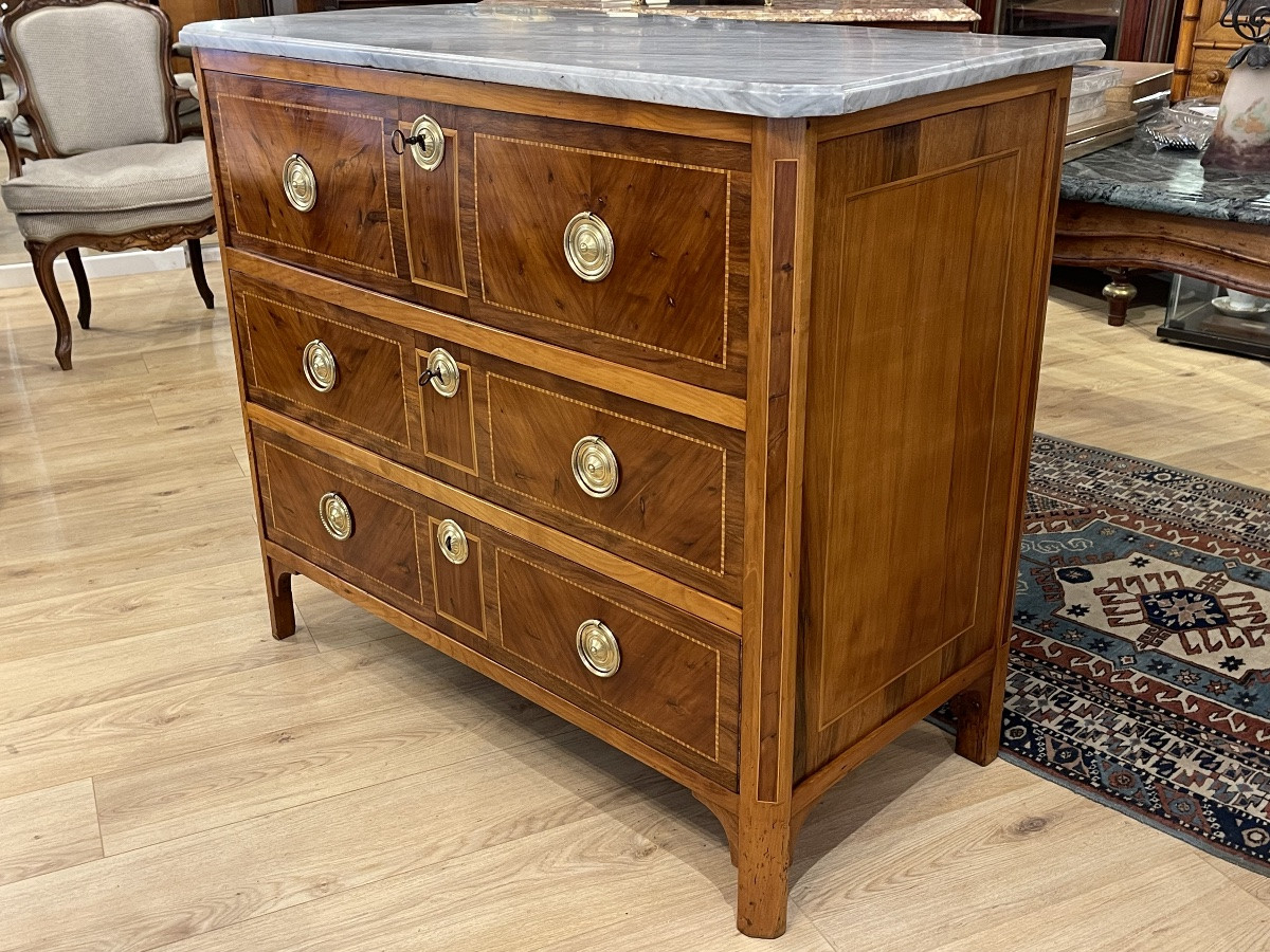 Commode bureau Louis XVI -photo-2