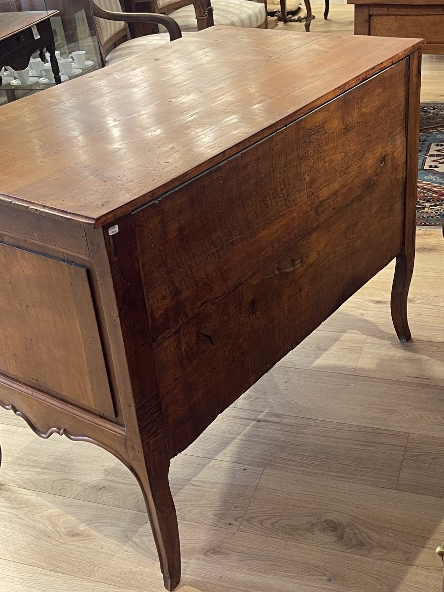 Transitional 18th Century Provence Chest Of Drawers With 2 Drawers -photo-1