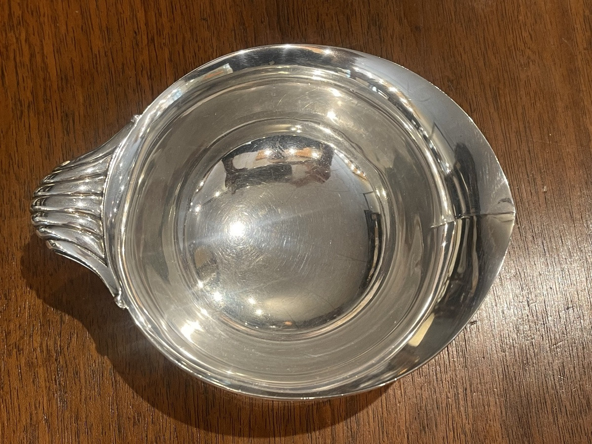 Minerva Art Deco Silver Sauceboat-photo-3