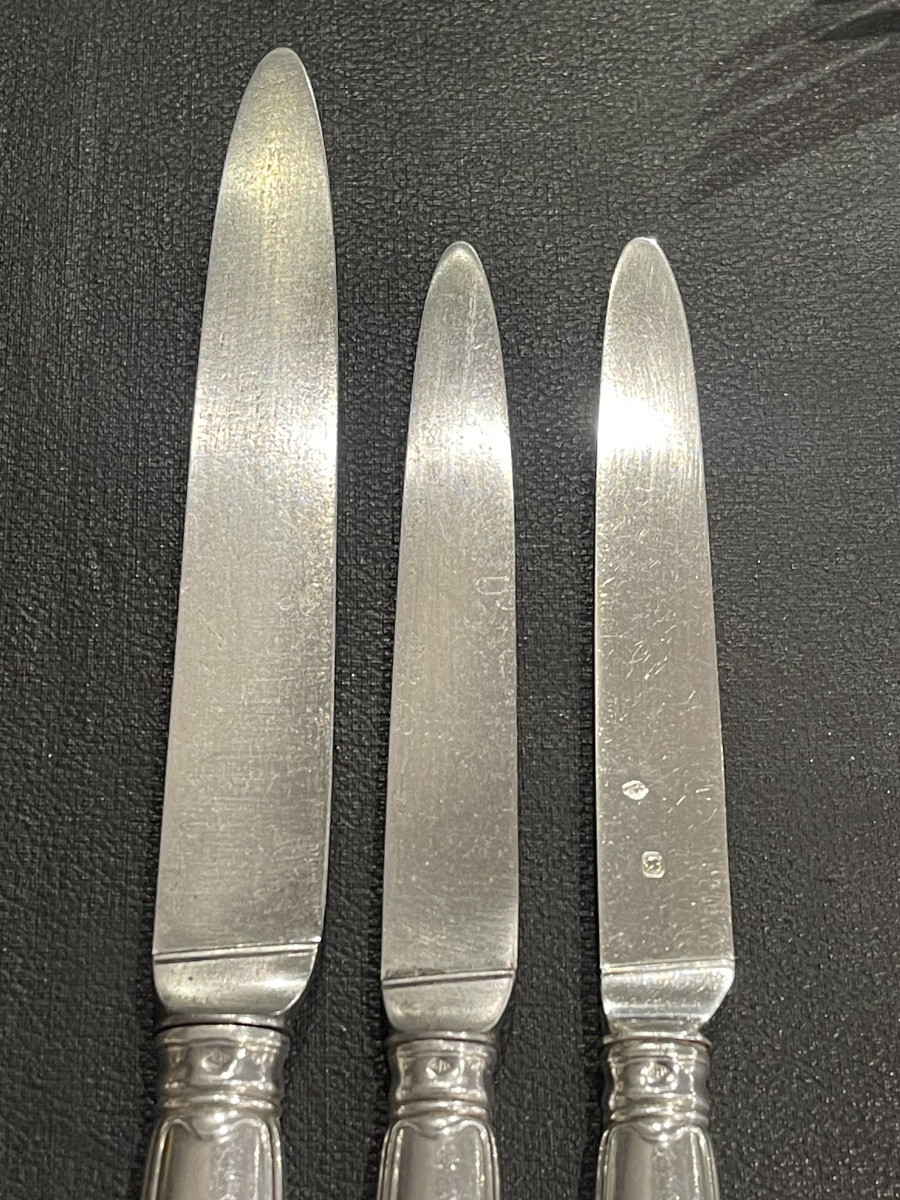 Ménagère Puiforcat argent massif 120pieces-photo-3