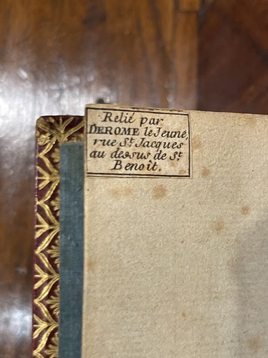 Book Bound By Delorme Le Jeune, Prayers And Christian Instructions By Sanadon, 1767