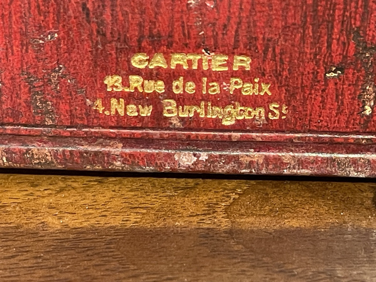 Officer's Clock And Its Cartier Case -photo-1