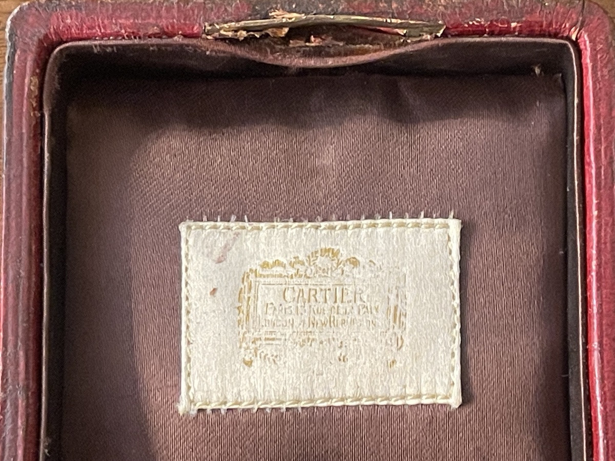 Officer's Clock And Its Cartier Case -photo-2