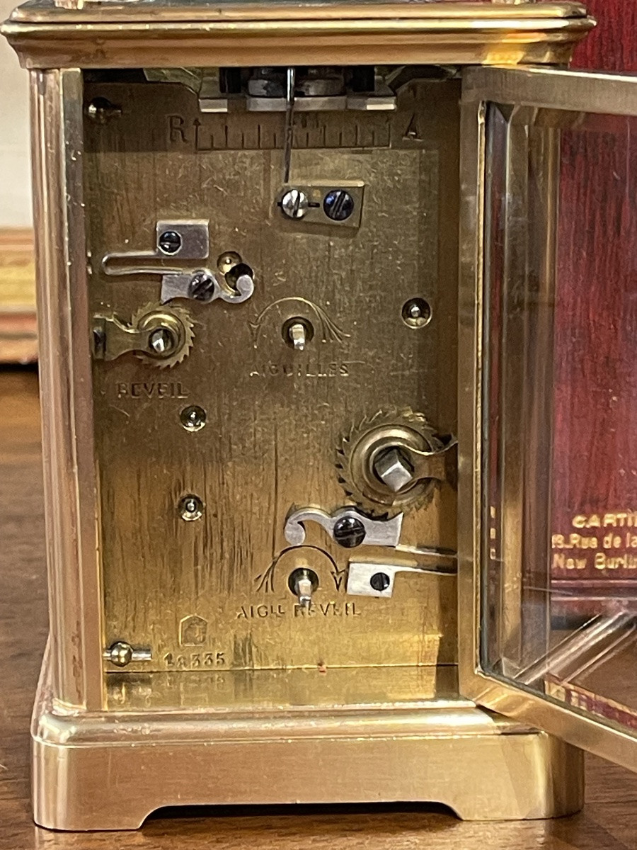 Officer's Clock And Its Cartier Case -photo-3