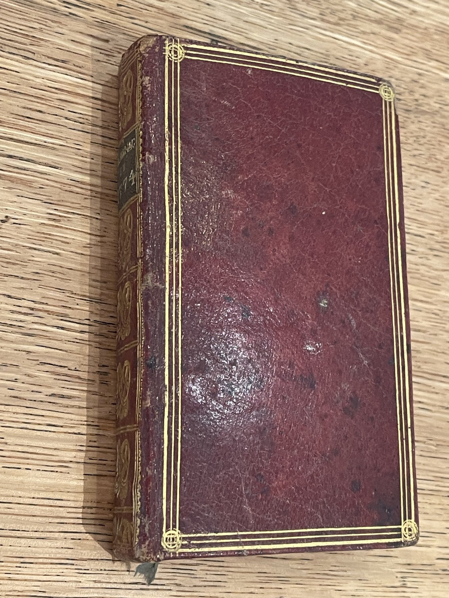 Almanach de Marseille 1774  livre XVIII ème -photo-3