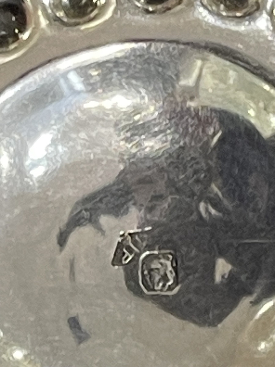 Vve DE LORME : Rare Taste Vin en Argent massif 123,6g - MANT