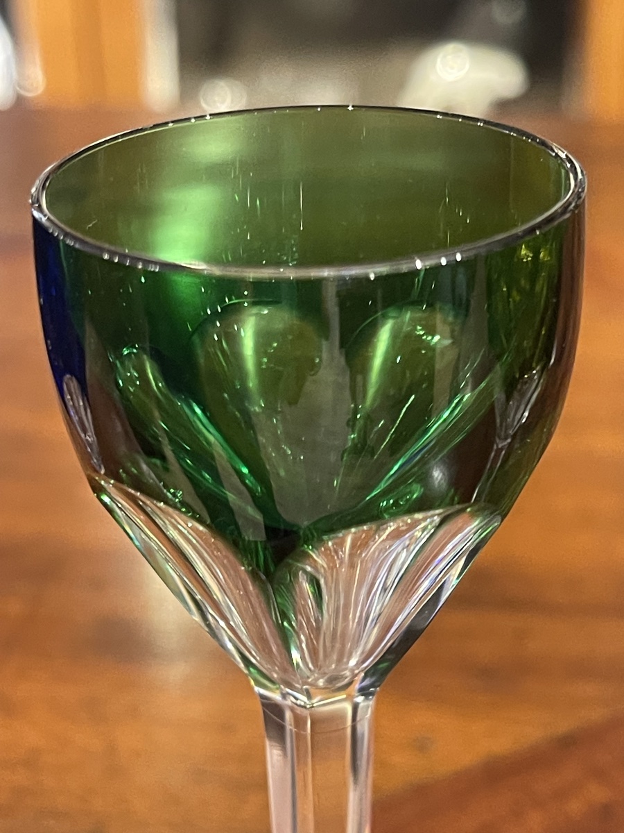 Baccarat 6 Génova Color Liqueur Glasses In Crystal-photo-1