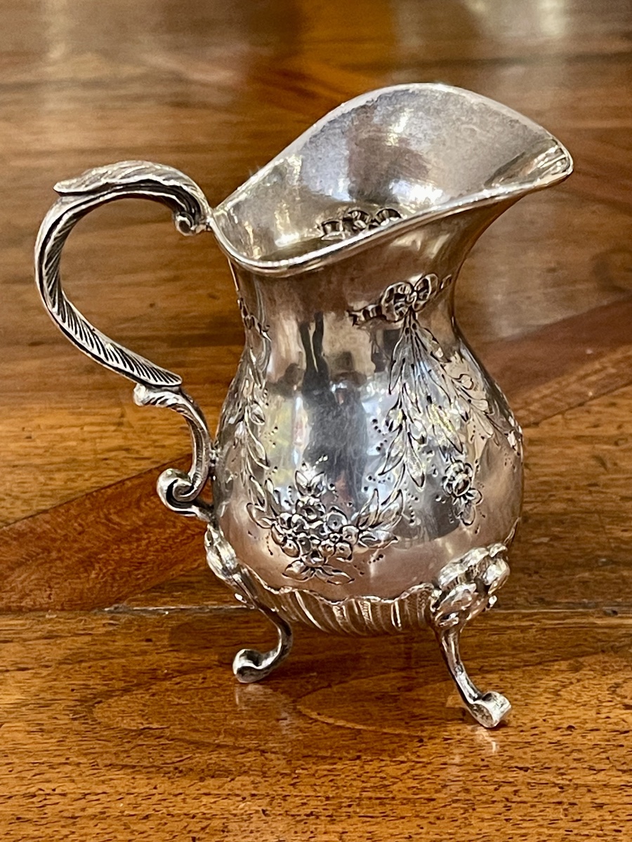 Silver Louis XV Coffee Service Rocaille égoïste Or Tête à Tête Sugar Bowl Creamer Coffee Pot-photo-6
