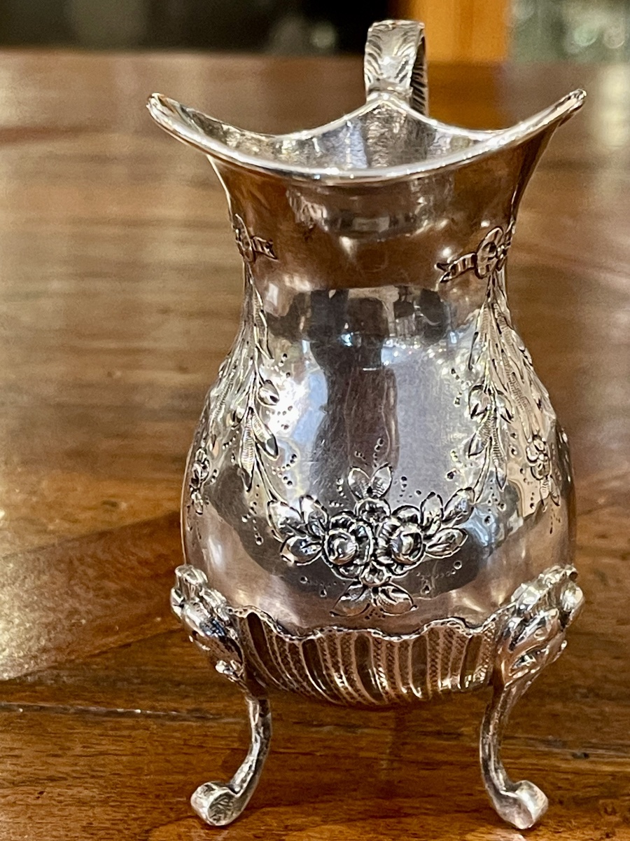 Silver Louis XV Coffee Service Rocaille égoïste Or Tête à Tête Sugar Bowl Creamer Coffee Pot-photo-7