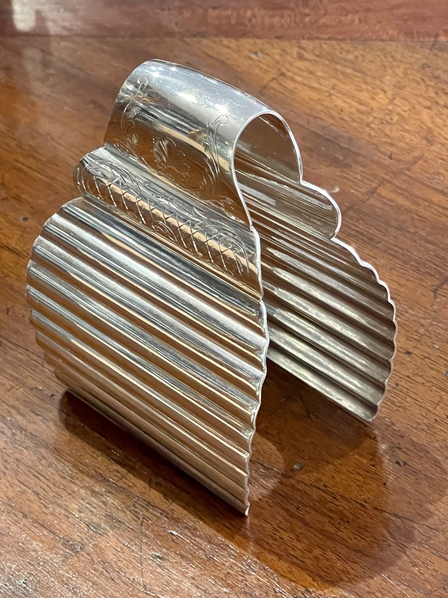 Christofle Silver Plated Asparagus Tongs