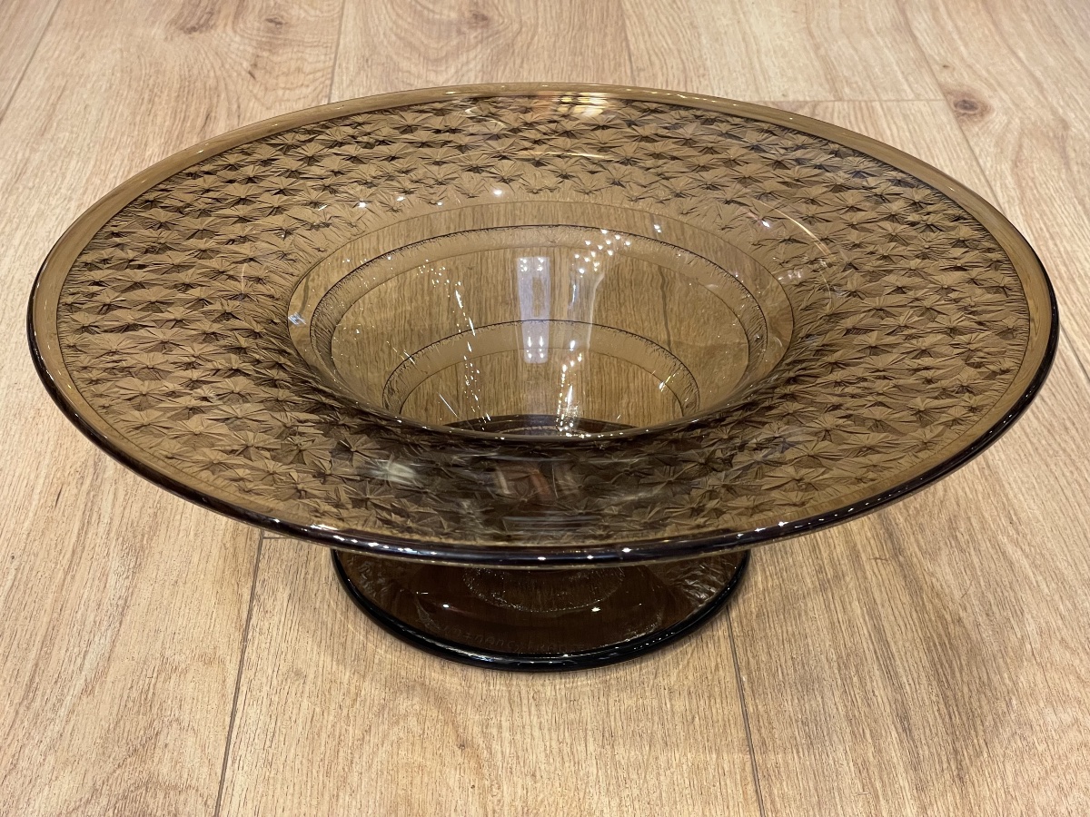 Daum Nancy Art Deco Glass Cup -photo-1