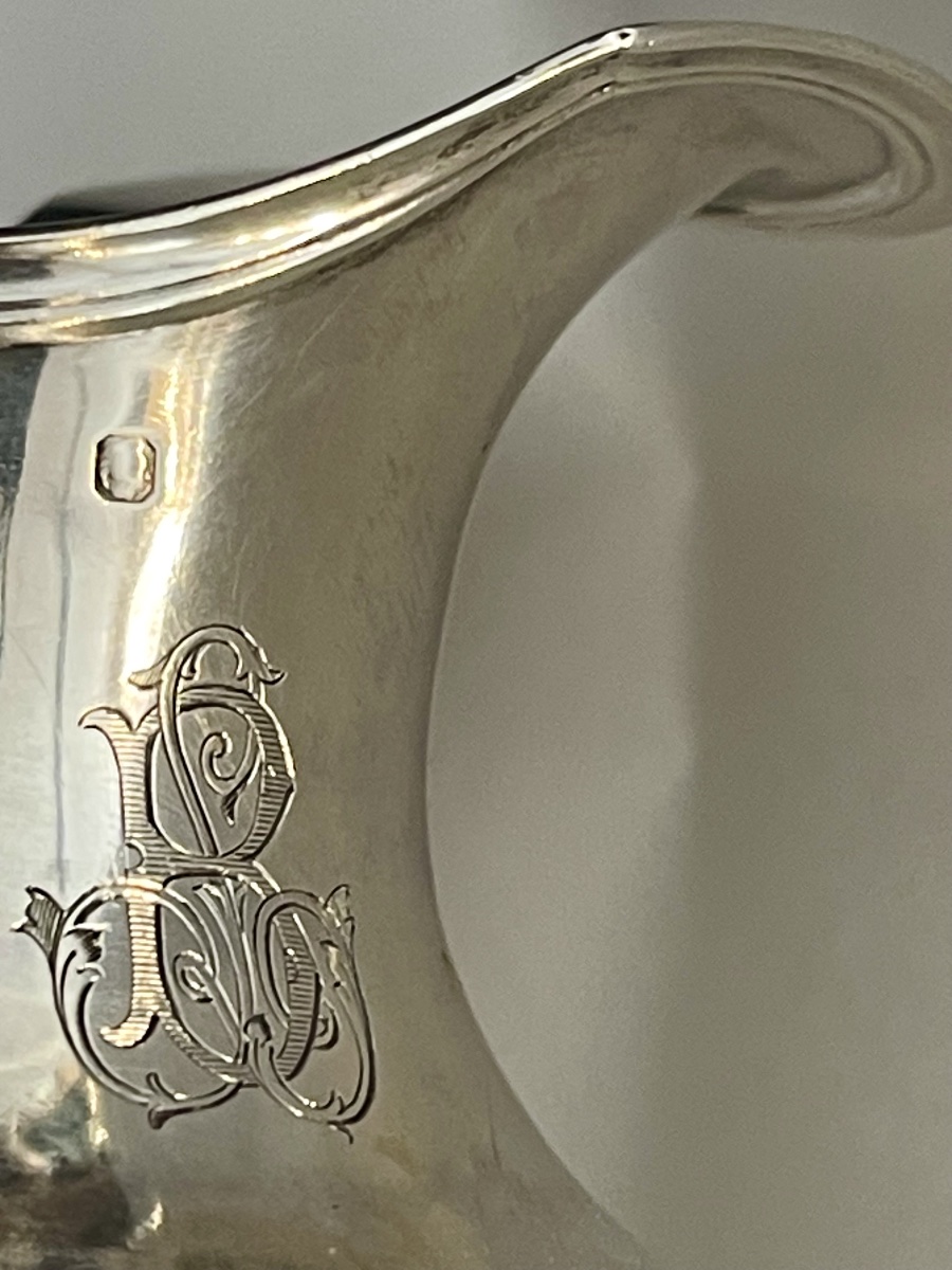 Minerve-style Louis XV Silver Milk Jug-photo-2