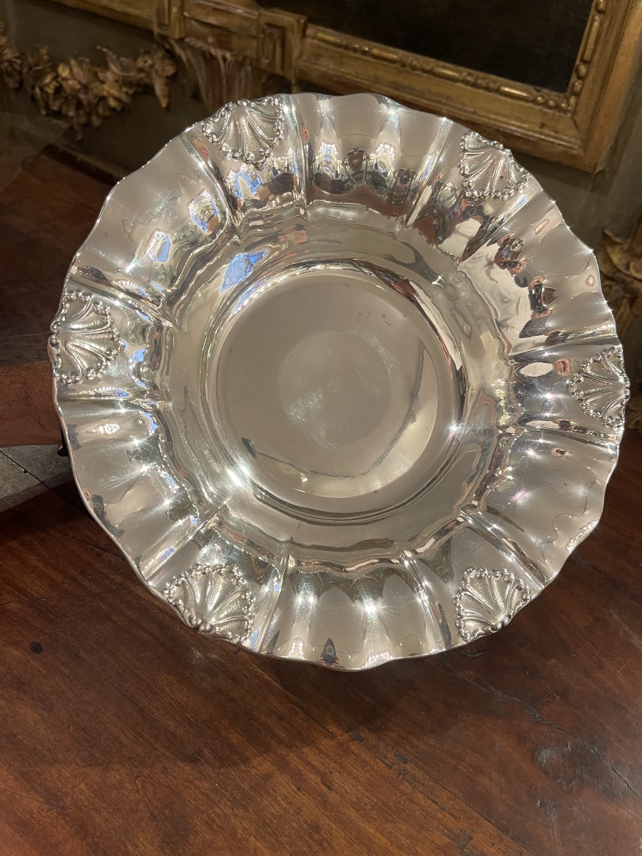 Solid-base Vase With Seashell Pattern-photo-5
