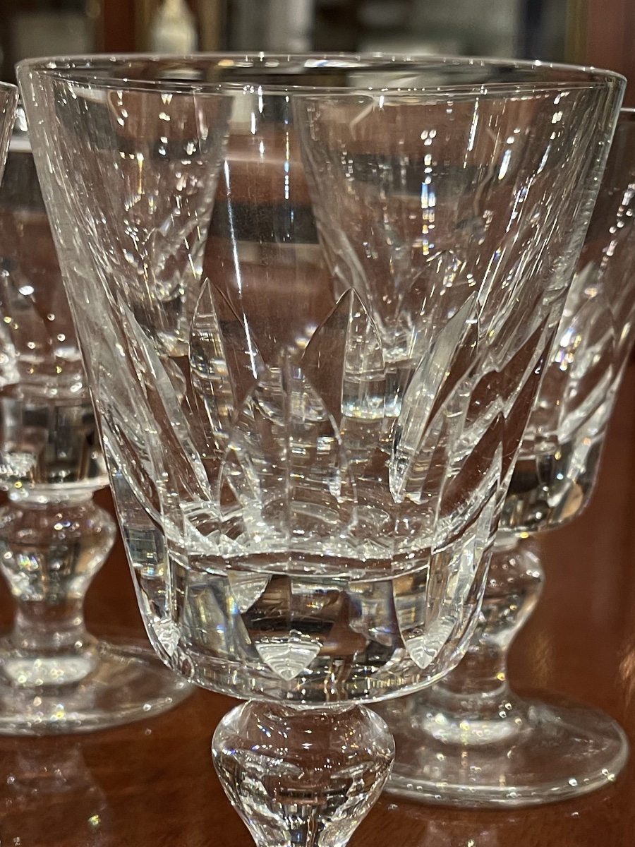 Saint Louis Crystal Jersey Set Of 6 Water Glasses -photo-4