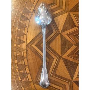 Silver Serving Spoon Minerva Filet Contours