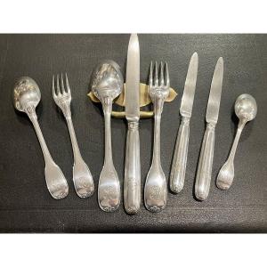 Ménagère Puiforcat argent massif 120pieces