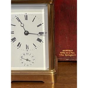 Officer's Clock And Its Cartier Case 