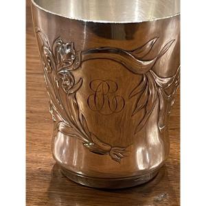 Puiforcat 1900 Solid Silver Timbale Cr