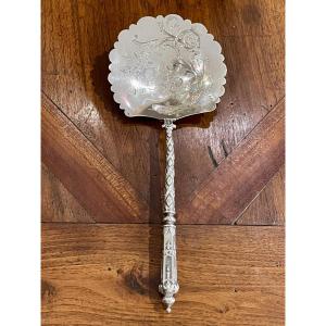 Pelle à fraises argent massif XIX ème