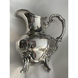 Crémier pot à lait argent Minerve style Louis XV