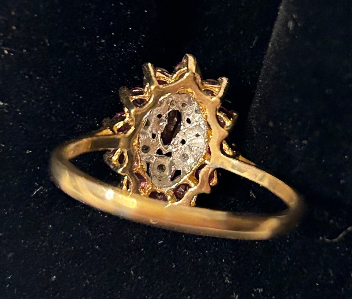 Gold, Ruby And Diamond Ring-photo-1