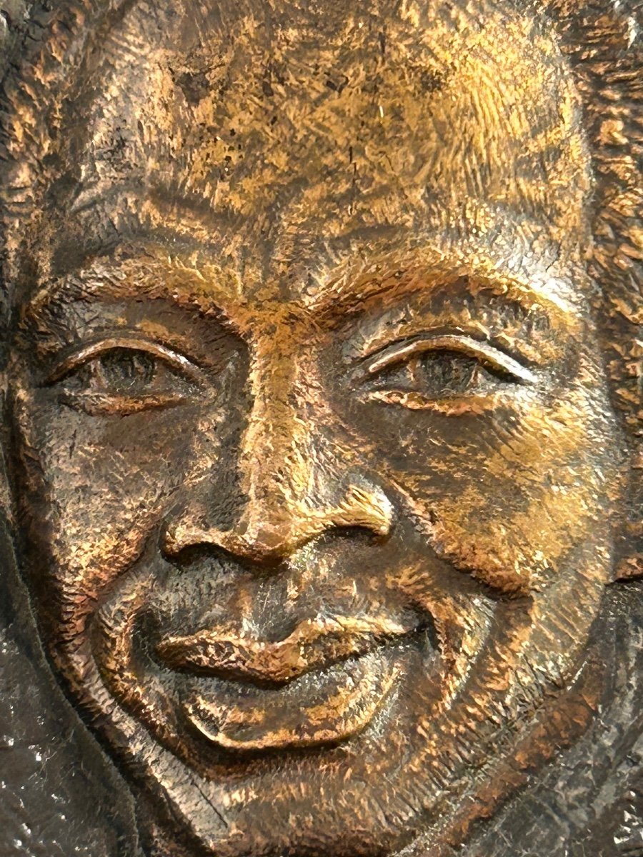 Ch. Engels, Léopold Sédar Senghor Bronze Medal-photo-4