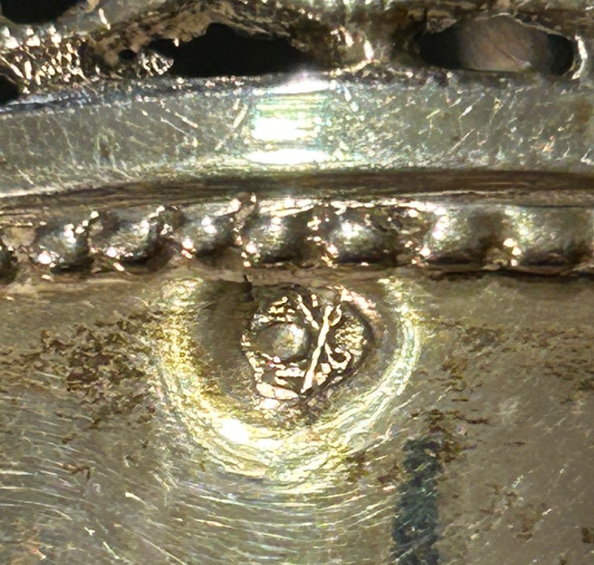 Pair Of Italian Holy Water Stoups In Solid Silver-photo-3