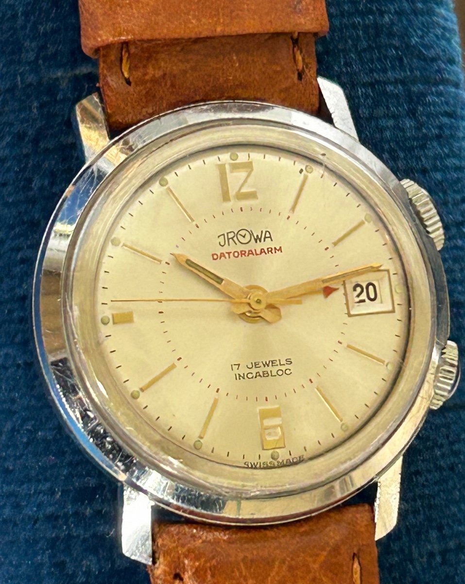 Jrowa, Vintage Alarm Watch-photo-5